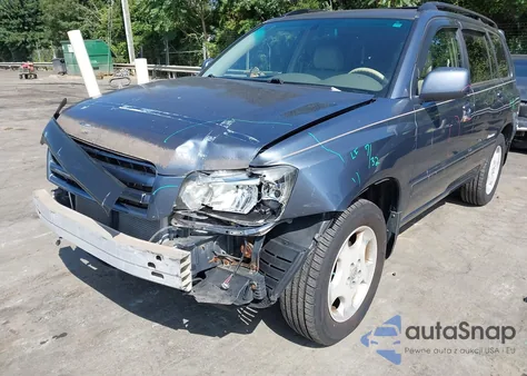 2007 Toyota Highlander Limited V6 from USA, damaged, VIN JTEEP21A570223113